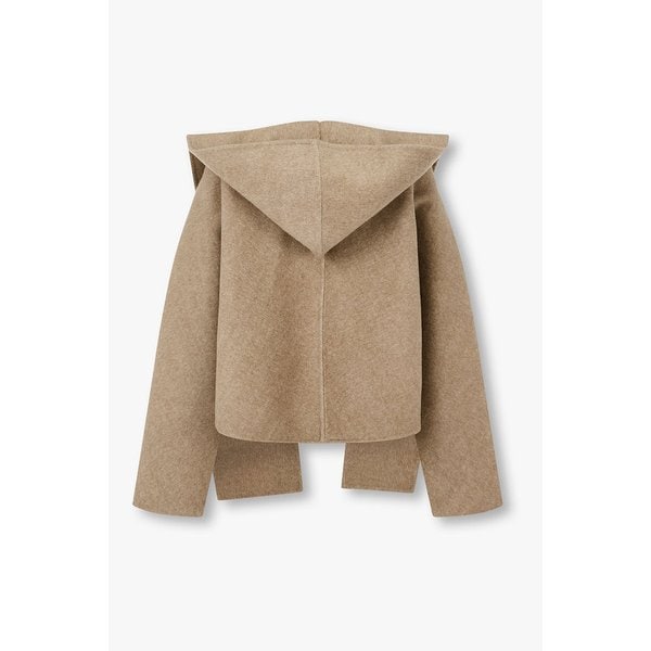 울 캐시미어 후디 워머 코트 7116110104103