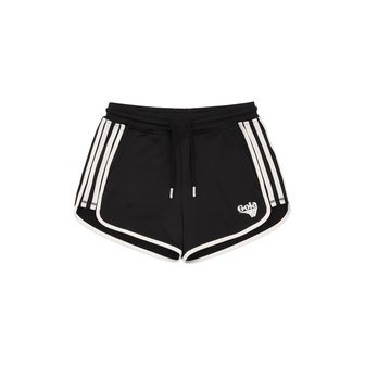 원더플레이스 W TAPE POINT SHORTS [BLACK]