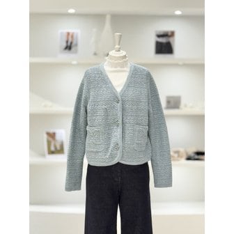 듀엘 [여주점] 여성 메탈 베이직 가디건 (D244KSL039)