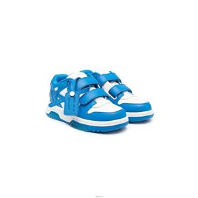 키즈 스트랩 스니커즈 화이트 블루 39792339
