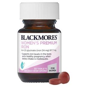 호주직구 Blackmores 블랙모어스 우먼 프리미엄 아이언 철분 30정