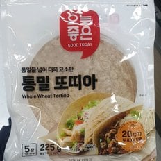  오늘좋은 통밀 또띠아 225g 20cm