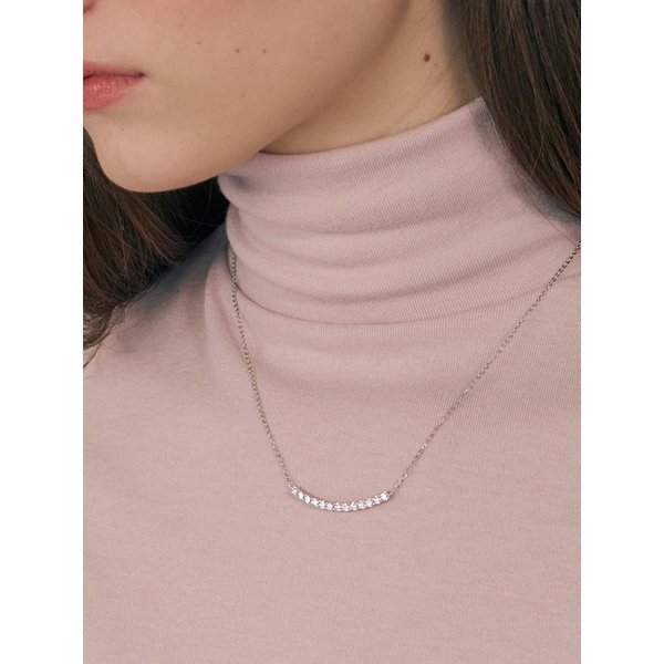 [모이사나이트][S925] Tinyl Moisanite Necklace.NA1706