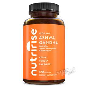 뉴트리라이즈 아슈와간다 120캡슐 1300MG NUTRIRISE ASHWAGANDHA