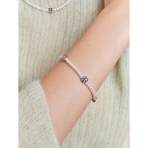 happiness clover pearl bracelet