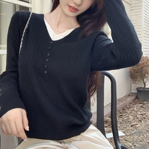 헤이너 꽈배기 니트