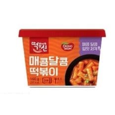 동원 떡볶이의신 매콤달콤 컵떡볶이 160g컵떡볶이