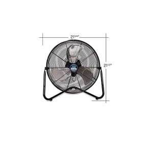 B-Air FIRTANA-20X High Velocity Electric Industrial and Home Floor Fan 20