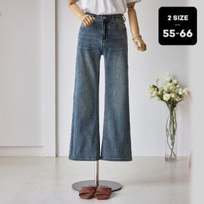 허리 텐션 워싱 부츠컷 데님팬츠_T2504DP601A