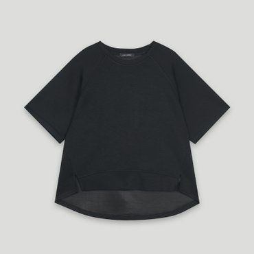 코데즈컴바인 언발 절개 반팔티셔츠 (CKB-TS381W4)