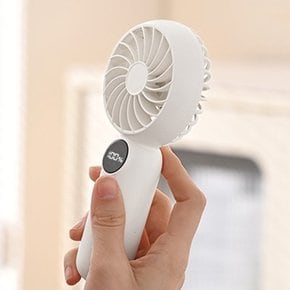 KK VIPFAN V04 휴대용 LED 선풍기 거치 미니 소형 저소음 핸디 책상