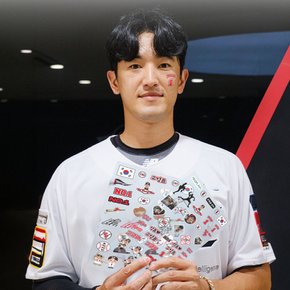고영표 선수 스포츠 야구 타투 스티커 응원용품 페이스 페인팅 건식 판박이