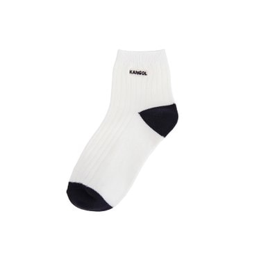 캉골키즈 키즈 컬러 블록 삭스 Ⅱ RE 0802 화이트 (AREKSC08020WH)
