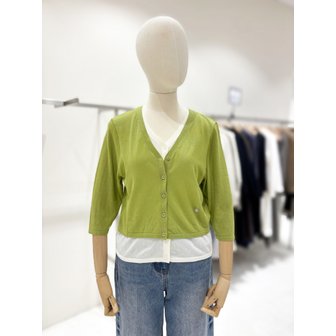 온앤온 [부산점] 브이넥 7부소매 가디건 (NJK6MD338)