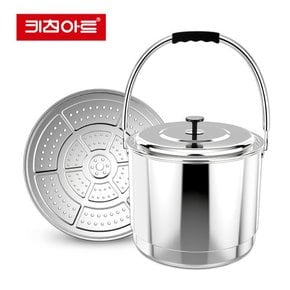 키친아트 지벤 스텐 들통30cm EL1129