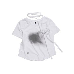 Vanish Tie Scarf T-Shirt (FL-114_White)