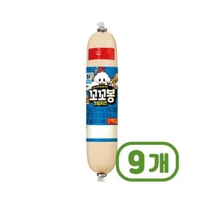 꼬꼬봉 크림치즈 닭가슴살소시지 소세지간식 30g x 9개