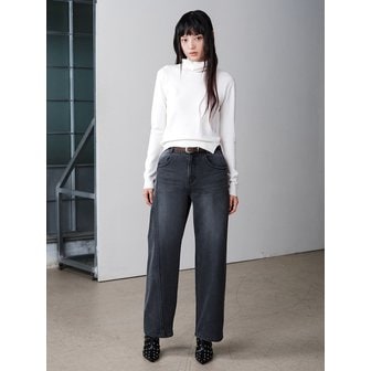 구호 플러스 Winter SemiWide Fit Denim Pants  Ash (KE5X21M514)