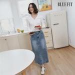 [25SS 최신상] 블루핏 A라인 데님 스커트