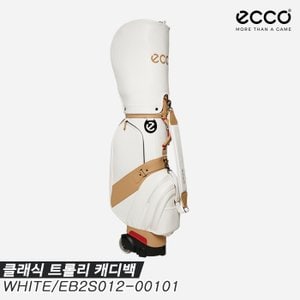 SSG골프 [에코정품] 2022 클래식 트롤리 바퀴형 캐디백[화이트][남여공용][EB2S012-00101]