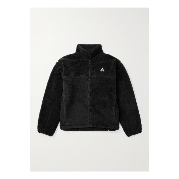 ACG 로고 자수 캔웰 글레이시어 써마핏 ADV 플리스 재킷 블랙 46376663162942781