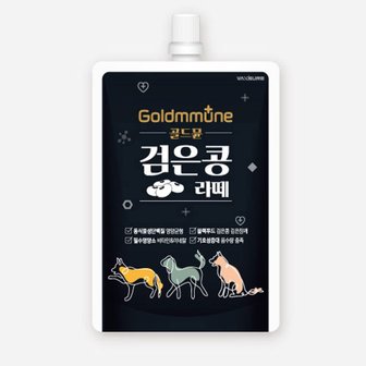  골드뮨 검은콩라떼 펫음료 70ml 10개세트