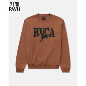 남성 긴팔 스웻셔츠 RVCA BUCK CREW (VG31LT016)
