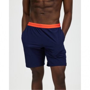 이스퀘어 3895213 Lacoste Novak Djokovic Tennis Shorts - Navy