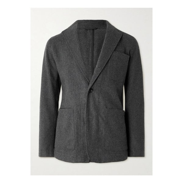 하트퍼드 조니 리사이클 울 혼방 플란넬 블레이저 그레이 46376663162884291