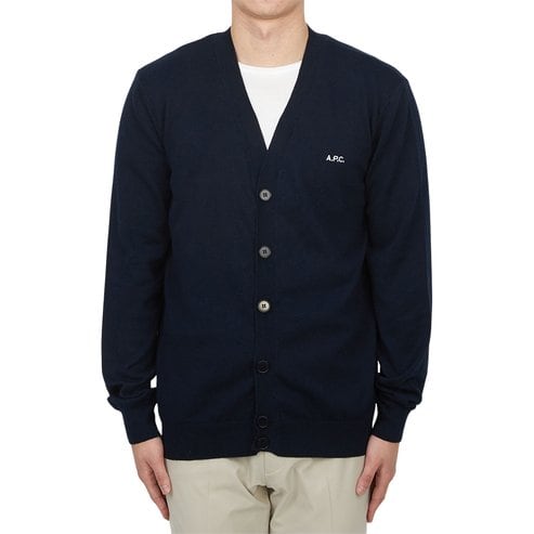 아페쎄 뉴 조셉 남성 가디건 COGDK H22229 TIP DARK NAVY BLANC