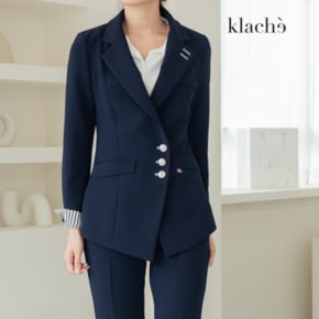 KLACHE 프렌치포인트홀버튼자켓_CK2FJK031A