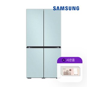 렌탈 삼성 냉장고 비스포크 875L 코타모닝블루 프리스탠딩 RF85C90D23B 5년 62900