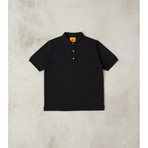 안데르센안데르센 24 Polo Short PS - Black 폴로 숏 반팔 카라 티셔츠