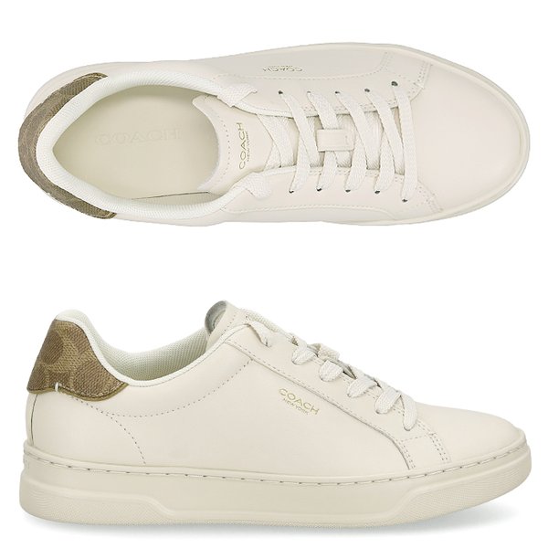 [부산점] 시그니처 로고 CCN69 XH8 코치 하이 라인 여성 스니커즈 운동화