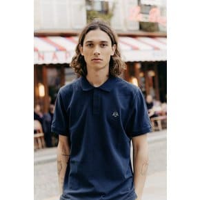 TIMAN - Small mutton Polo T-shirt_Navy_LPTA0TS91U (남녀공용)
