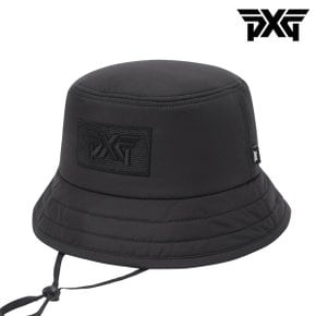 정품 PADDED HAT 겨울 패딩 햇 블랙