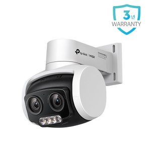 VIGI C540V 4MP 실외용 풀 컬러 듀얼 렌즈 가변 초점 팬 틸트 네트워크 카메라 CCTV