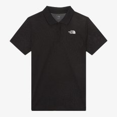 [노스페이스 공식] NT7PR34A 여성 쿨맥스 프라임 반팔 폴로_BLACK