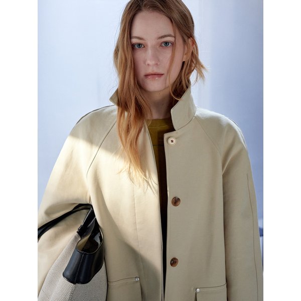 N-BUTTON HALF TRENCH COAT _N6SCT0395
