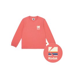 [공식]빅로고 긴팔티셔츠 키즈 PINK