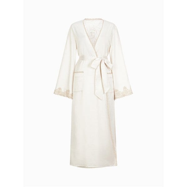 [GRACE SLIP] Long Robe (Ivory)