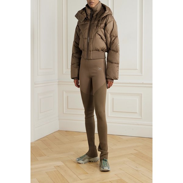 바이스텔라매카트니 후드 퀼티드  쉘 재킷 46376663162951390