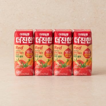  야채듬뿍 더진한 레드 125ml*4팩