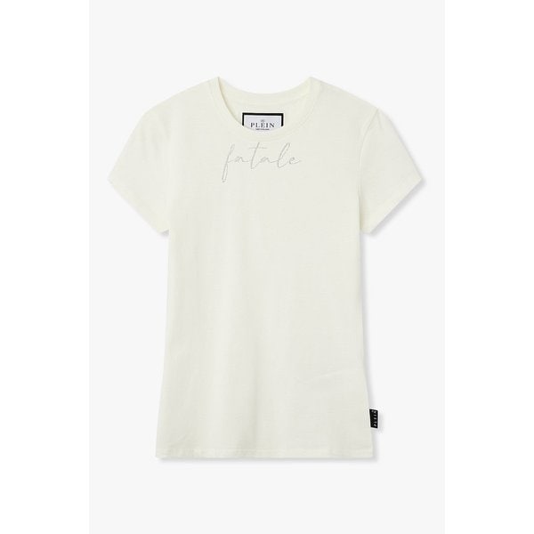 스트라스 로고 숏 슬리브 티셔츠 8625301605000