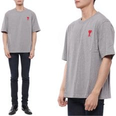 아미 남성 하트 로고 반팔티셔츠 (UTS004 726 0501 M 23S)