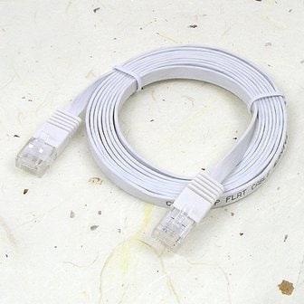 텐바이텐 랜케이블 CAT6  플랫형 2M  랜선 LAN RJ45