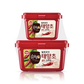 사조해표 순창궁 태양초 골드 고추장 1.8kg+450g 2개