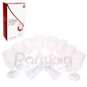 MPK4 플라스틱와인컵(10잔) 행사용 파티장 와인컵