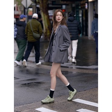 휠라 6종택 1한소희 차정원 착용  공용 시그니쳐 슈즈  휠라 에샤페 LX  올리브 FS253OD03X012