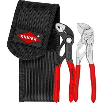  영국 크니펙스 플라이어 렌치 공구 Knipex Mini pliers set in belt tool pouch self-service ca